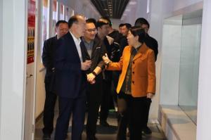 莆田市政协主席沈萌芽一行莅临洛阳正大考察